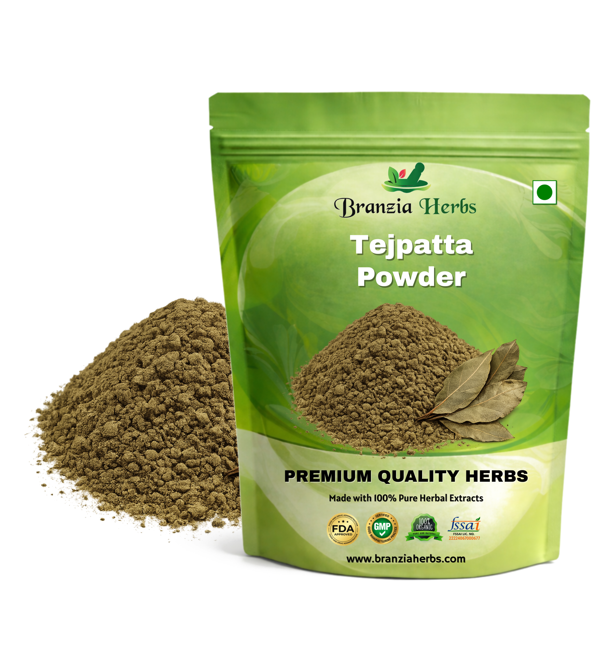 Tejpatta Powder – Tamalpatra Powder – Cinnamomum tamala - Branzia Herbs