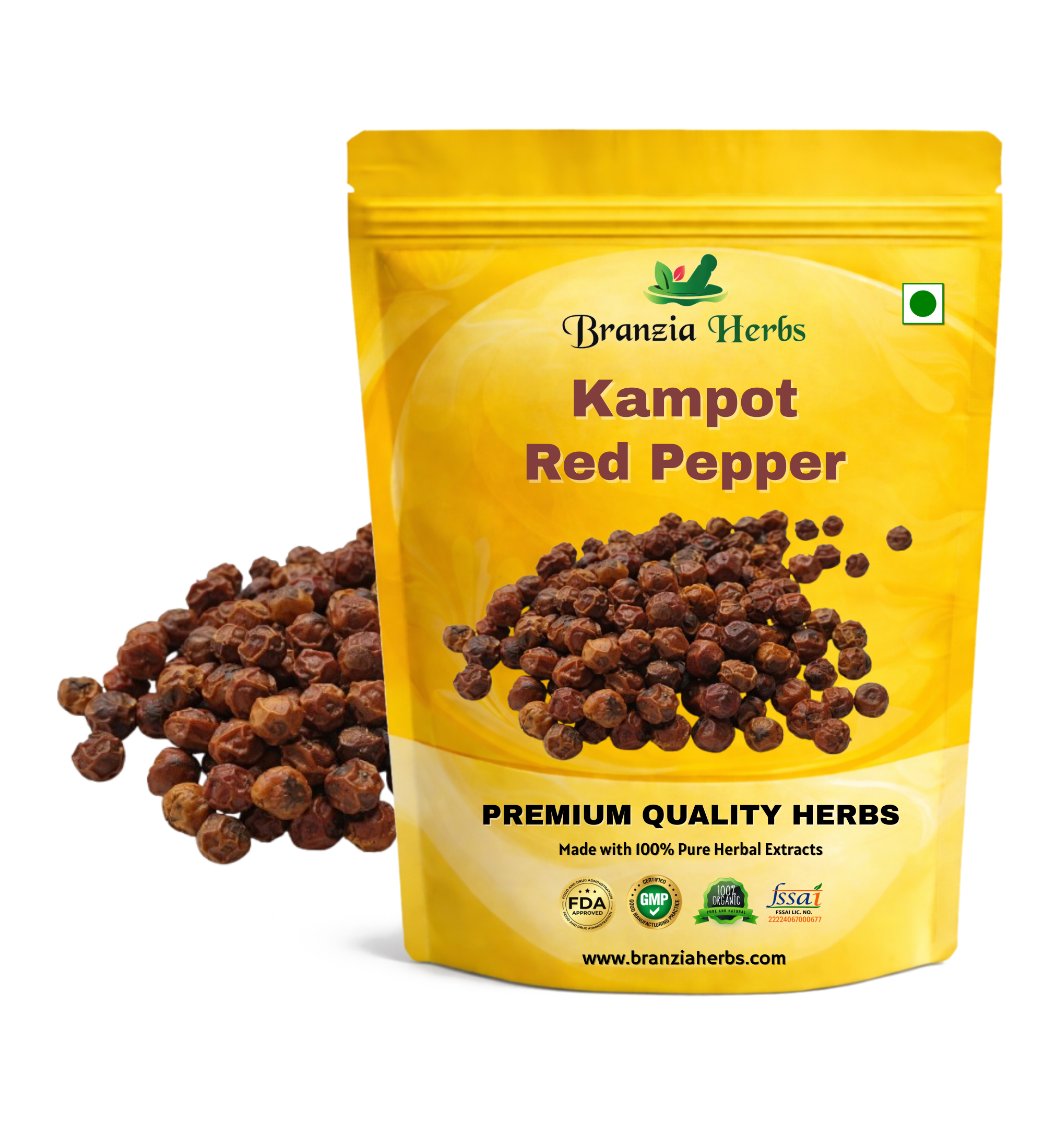 Kampot Red Pepper Wholesale Branzia Herbs