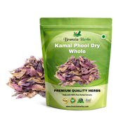 Kamal Phool Dry- Dried Lotus Flower - Raw Herbs Nelumbo Nucifera Jadi Booti Branzia Herbs