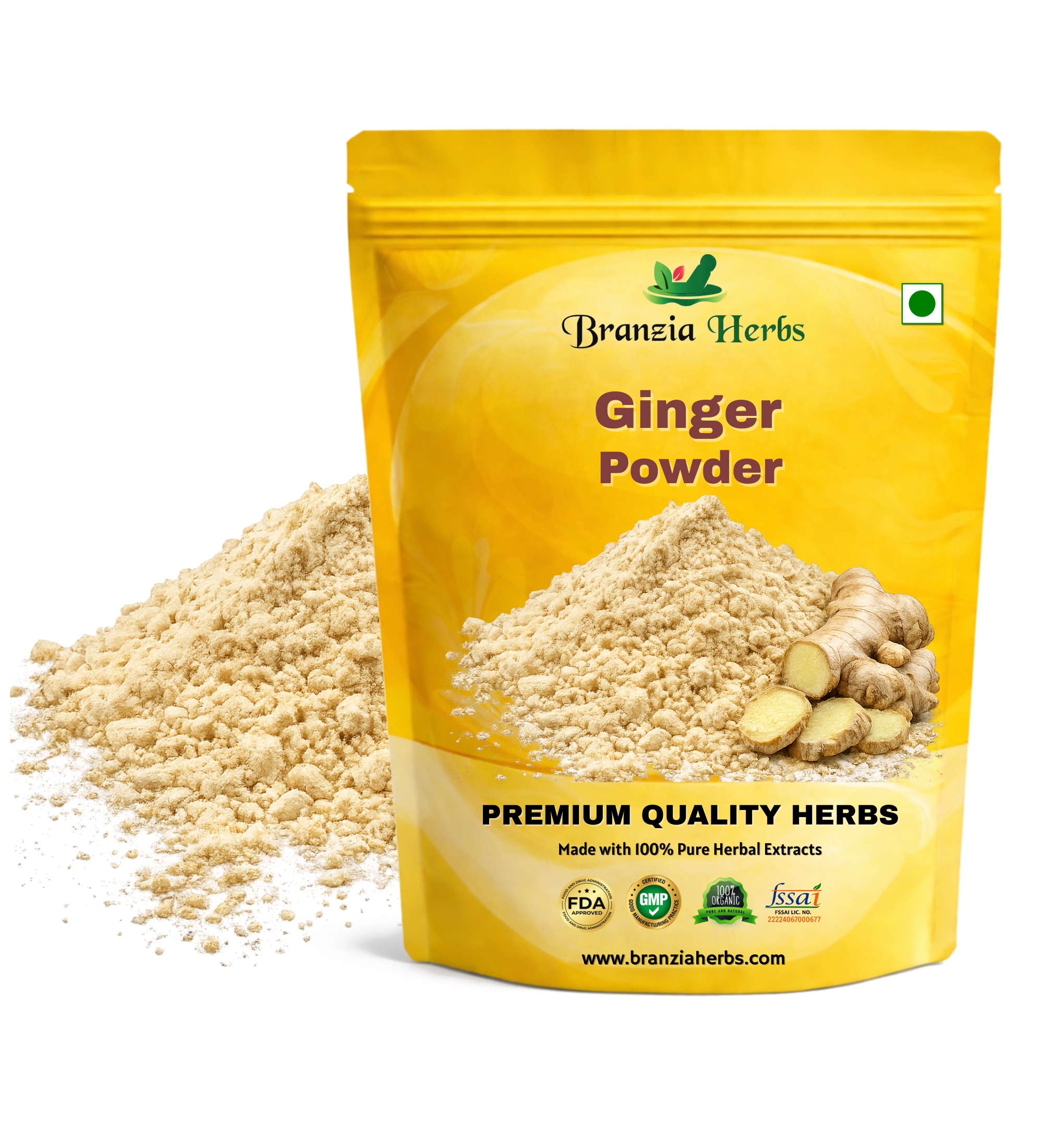 GINGER POWDER - Branzia Herbs
