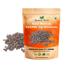 Kala Namak (Indian Black Salt) COARSE 1kg Wholesale Branzia Herbs