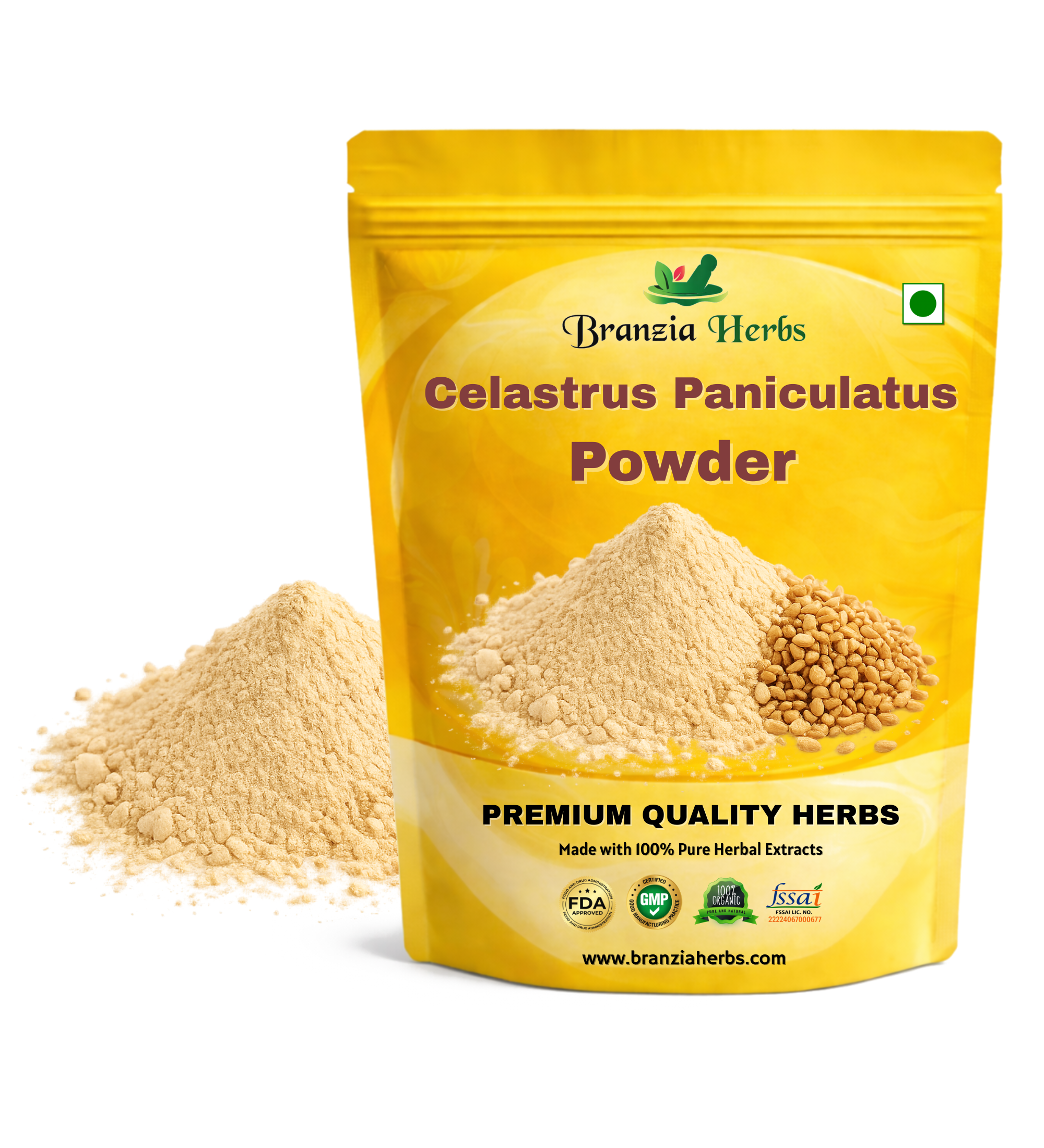 Celastrus Paniculatus powder - Branzia Herbs