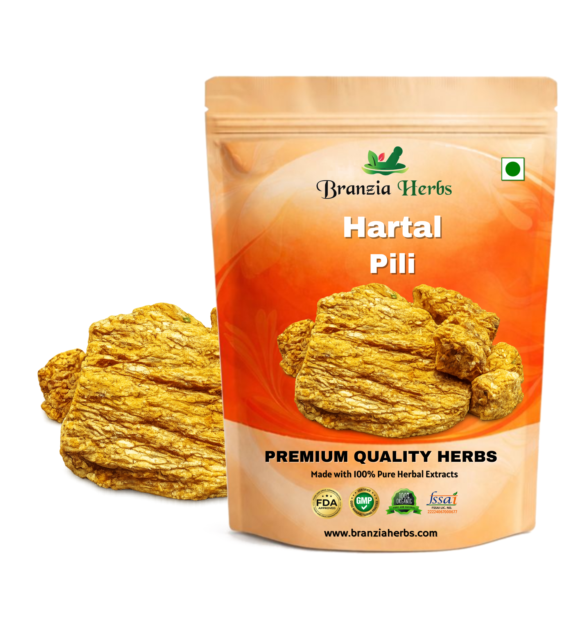 Hartal Pili | Hartaal Yellow | Orpiment - Branzia Herbs