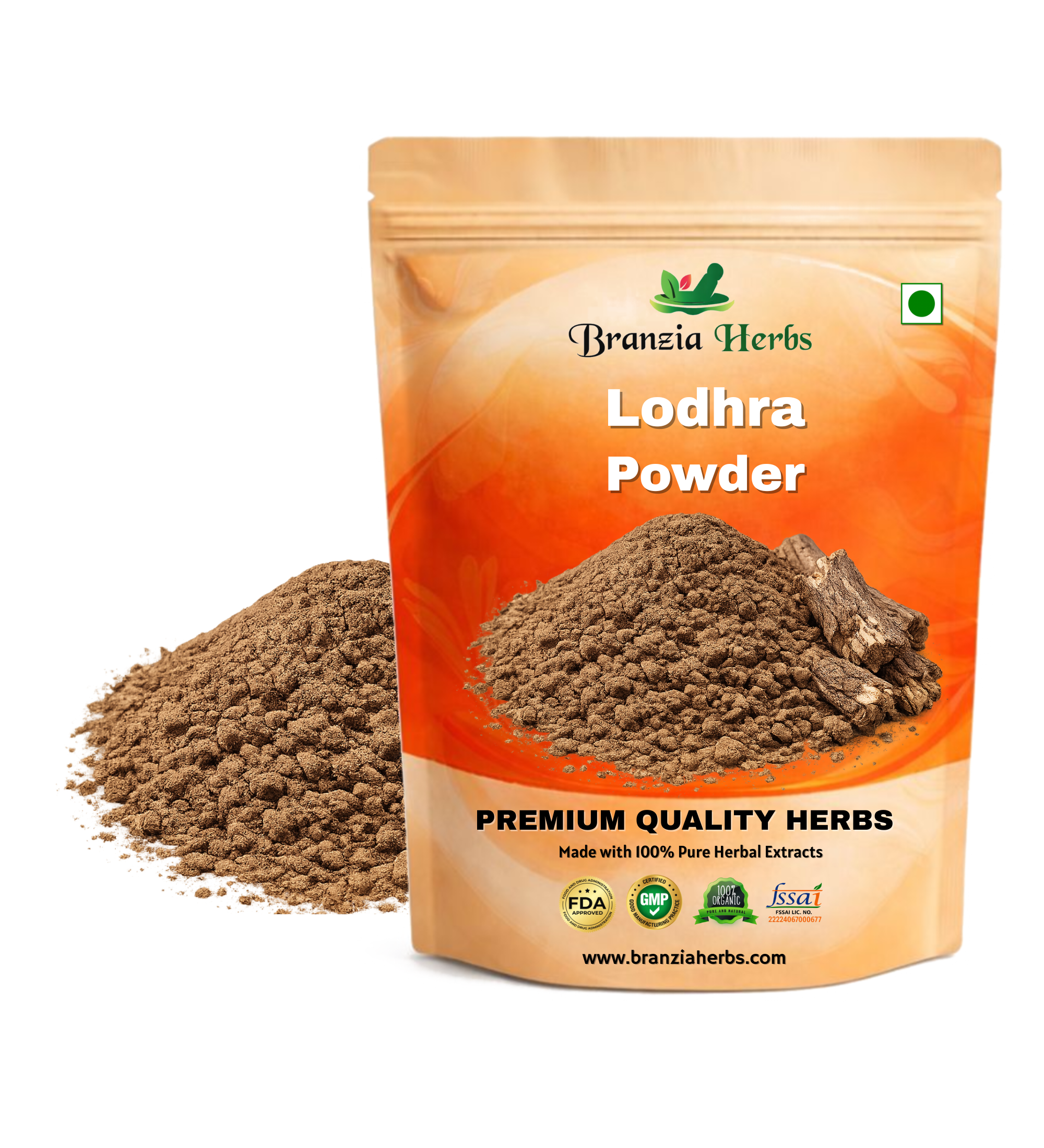 Lodhra Powder – Lodhar Powder – Symplocos racemosa - Branzia Herbs