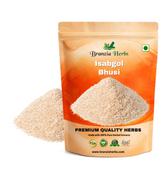 Isabgol Bhusi-Isabagol Bhoonsi-Psyllium Husk Dried-Plantago ovata Raw Herbs - Branzia Herbs