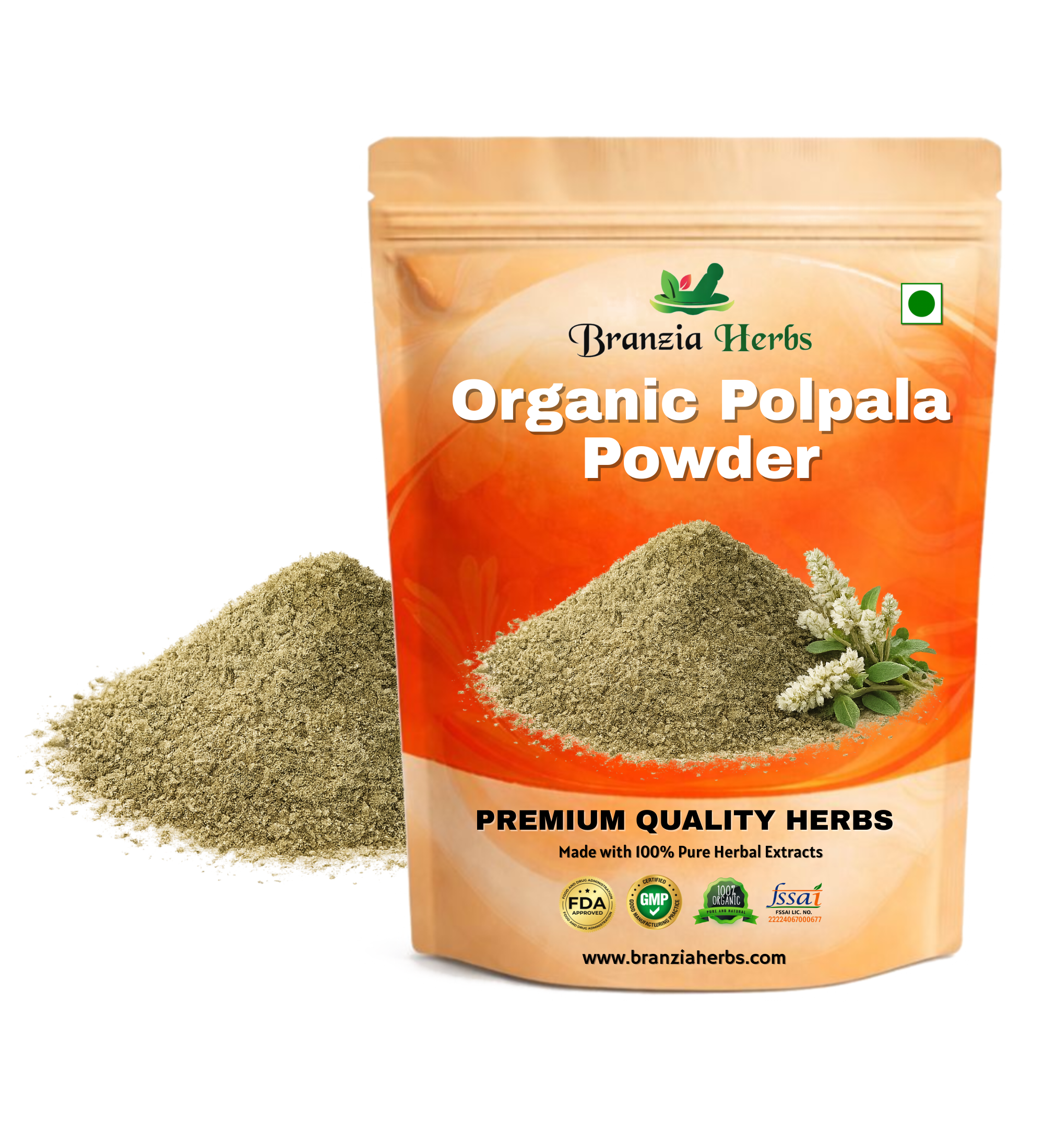 Organic Polpala / Aerva lanata - Powder - Branzia Herbs