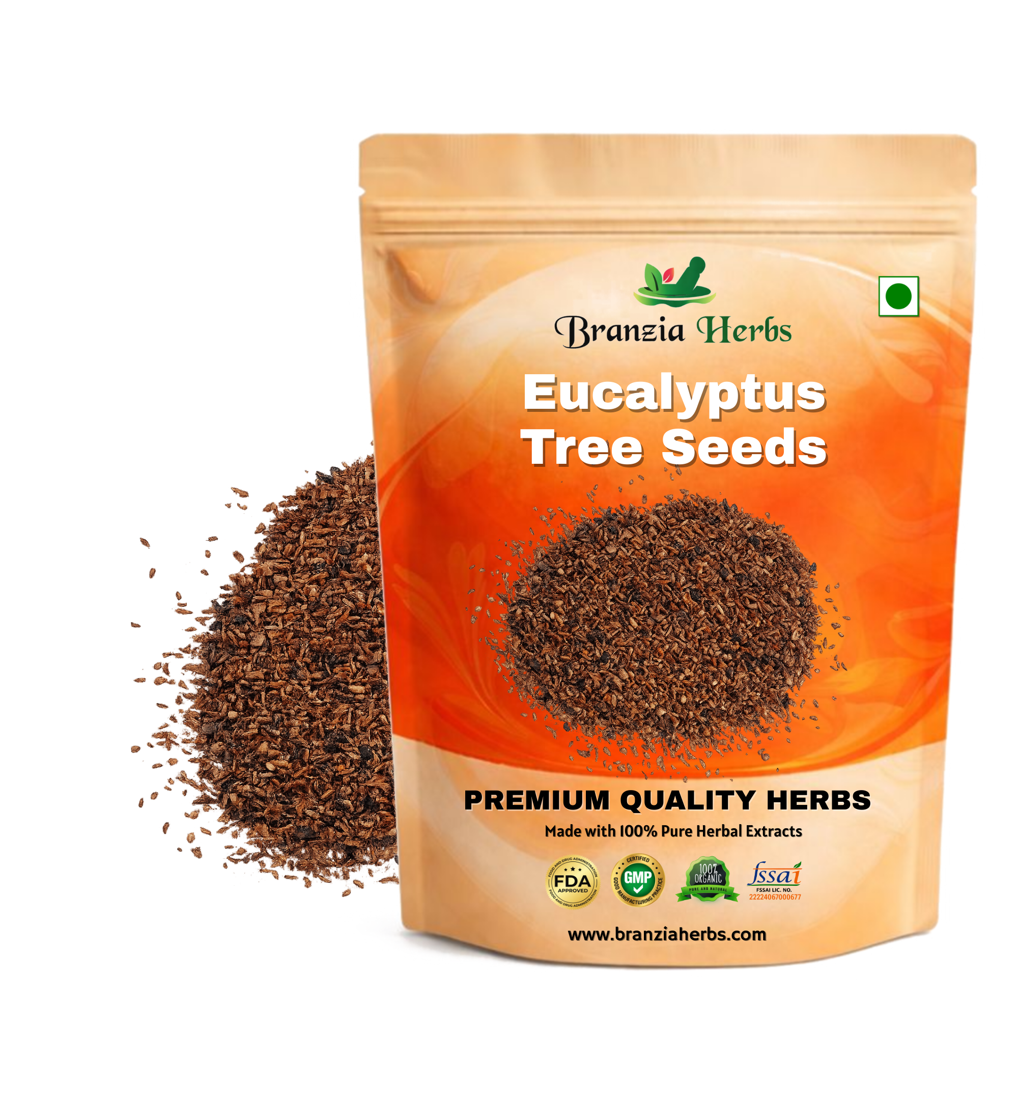 Eucalyptus/Nilgiri/Safeda Tree Seeds Branzia Herbs