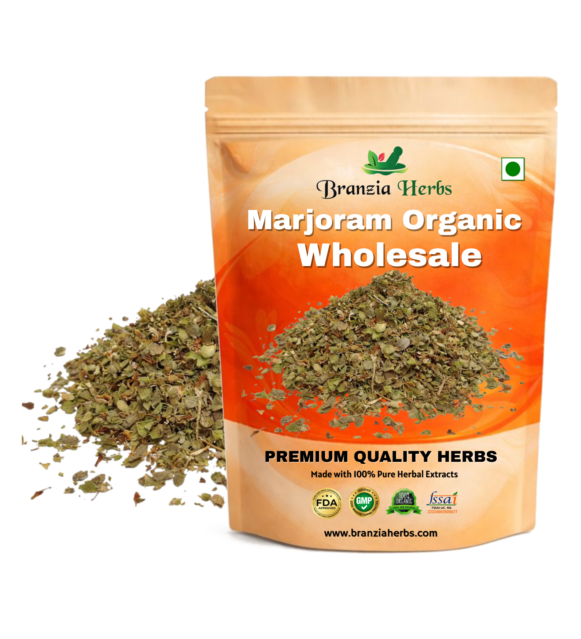 Marjoram Organic Wholesale Branzia Herbs