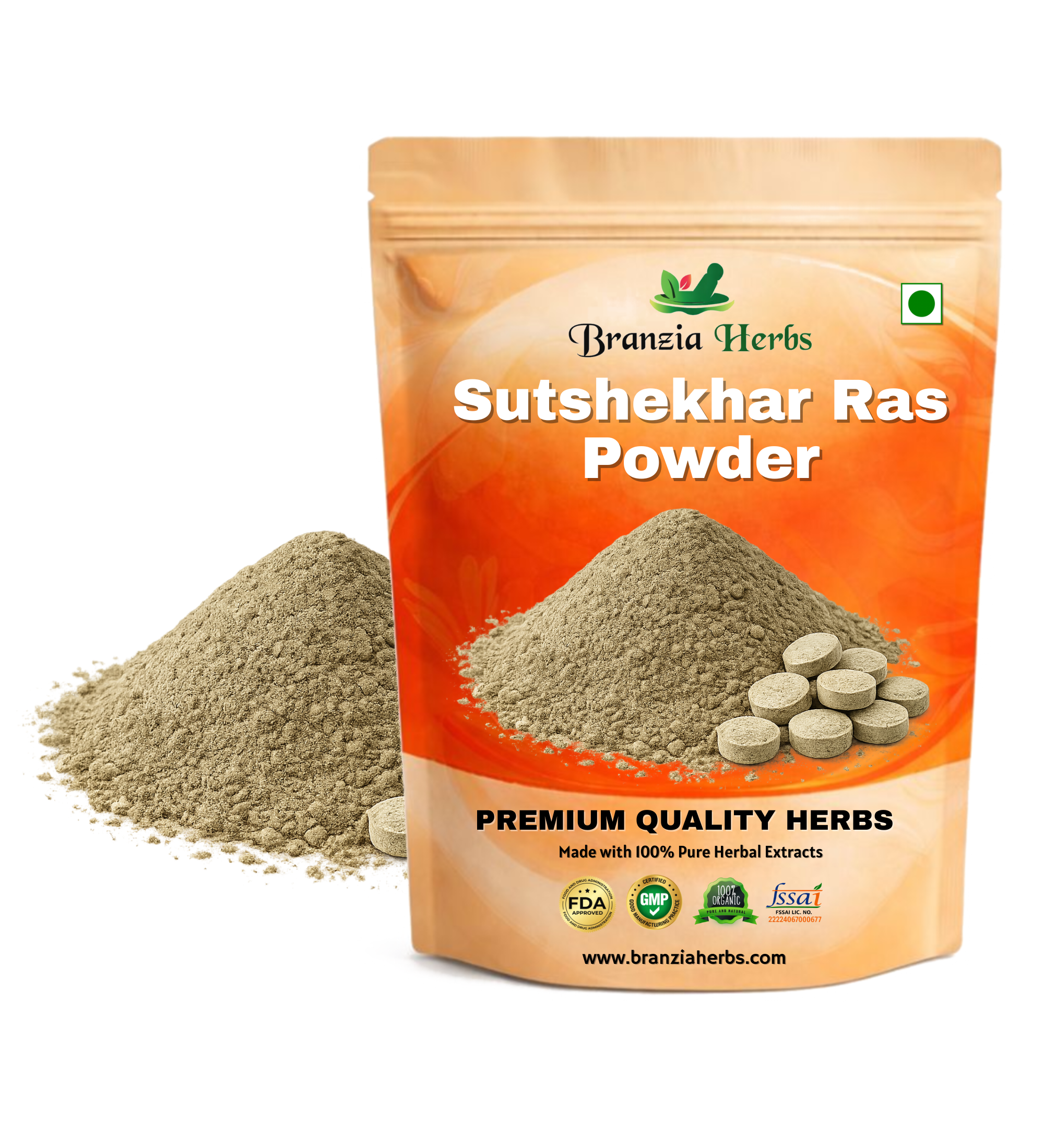 Sutshekhar Ras Powder - Branzia Herbs