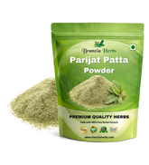 "Parijat Patta Powder - Harshringar Patta - Parijaat Leaves - Nyctanthes Arbor-Tristis " - Branzia Herbs