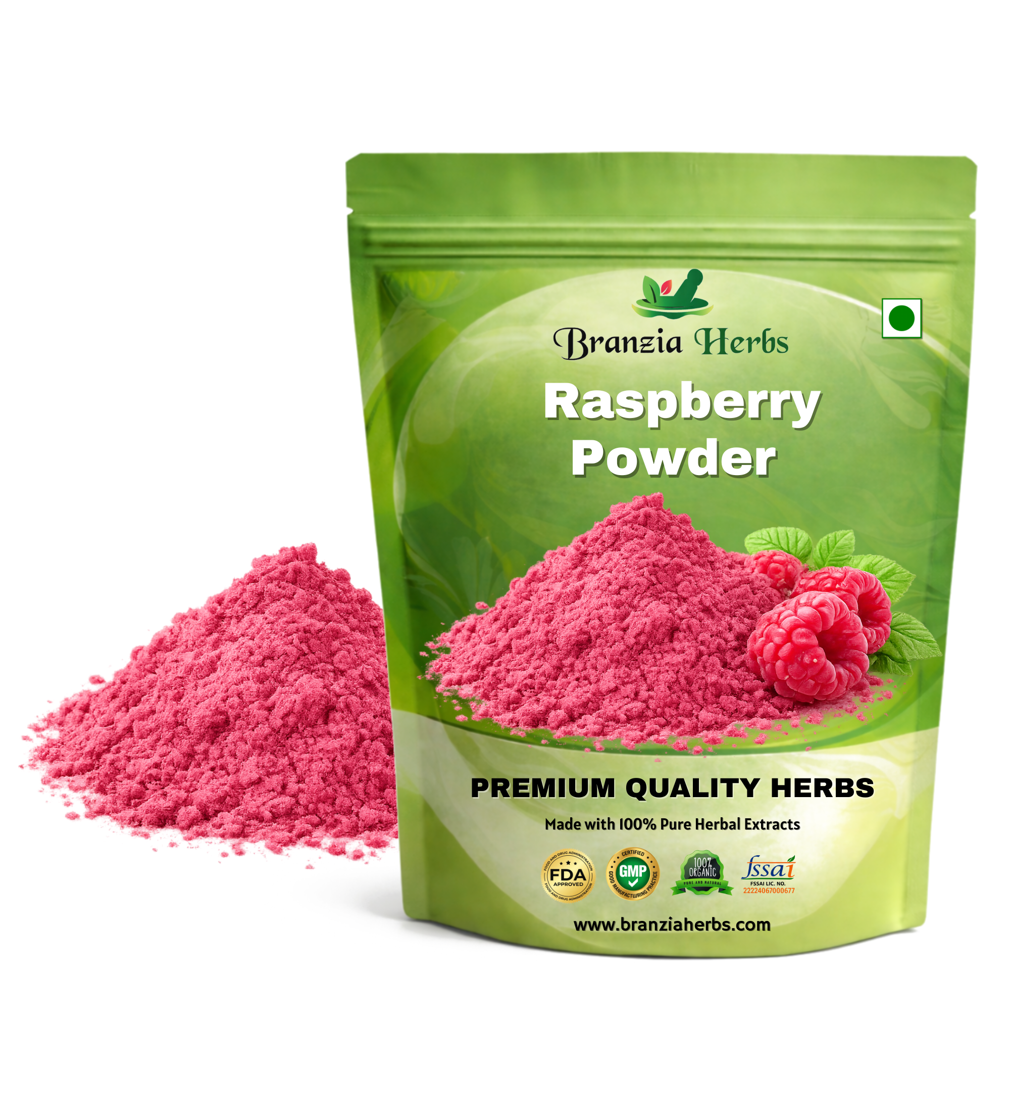 Raspberry Extract Powder - Branzia Herbs
