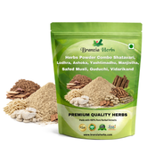 Herbs Powder Combo Shatavari, Lodhra, Ashoka, Yashtimadhu, Manjistha, Safed Musli, Guduchi, Vidarikand