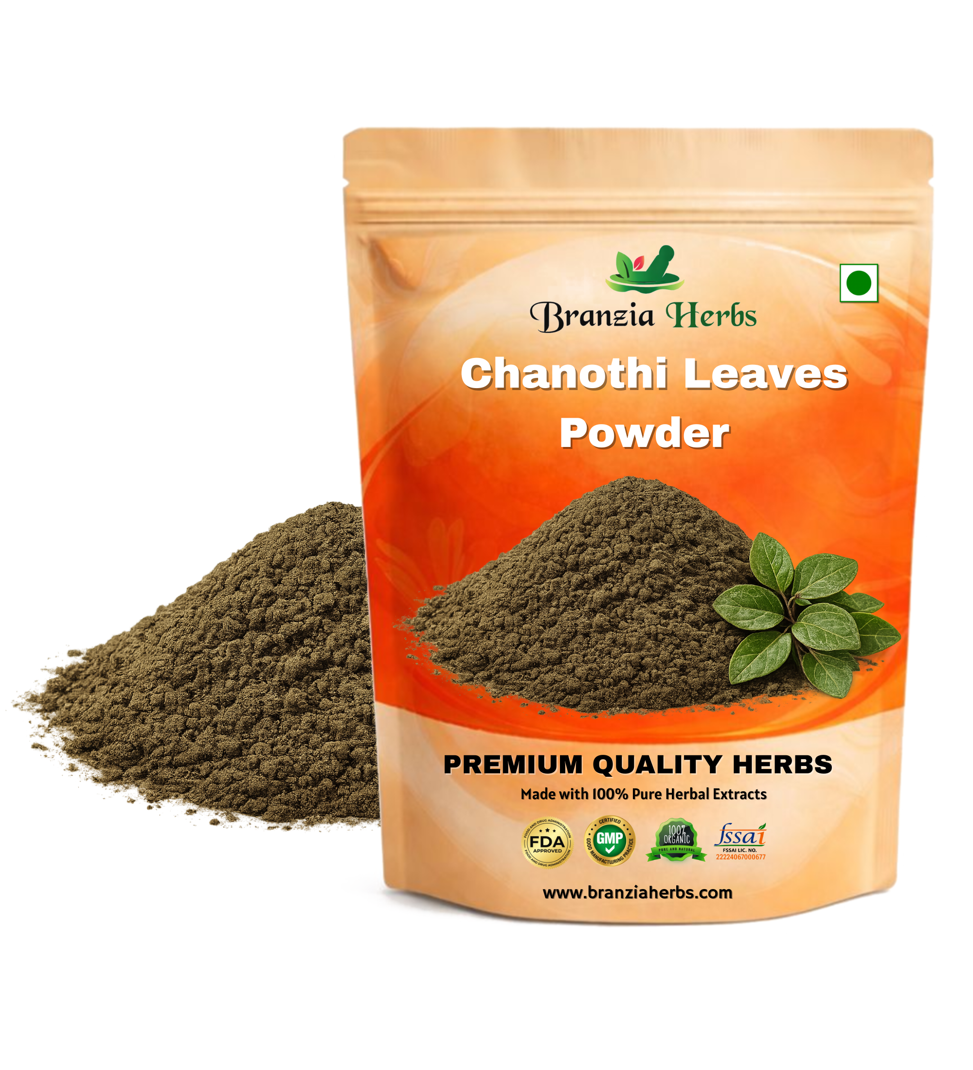 Chanothi Leaves (Pan) Powder – Gunja Leaves Powder - Branzia Herbs