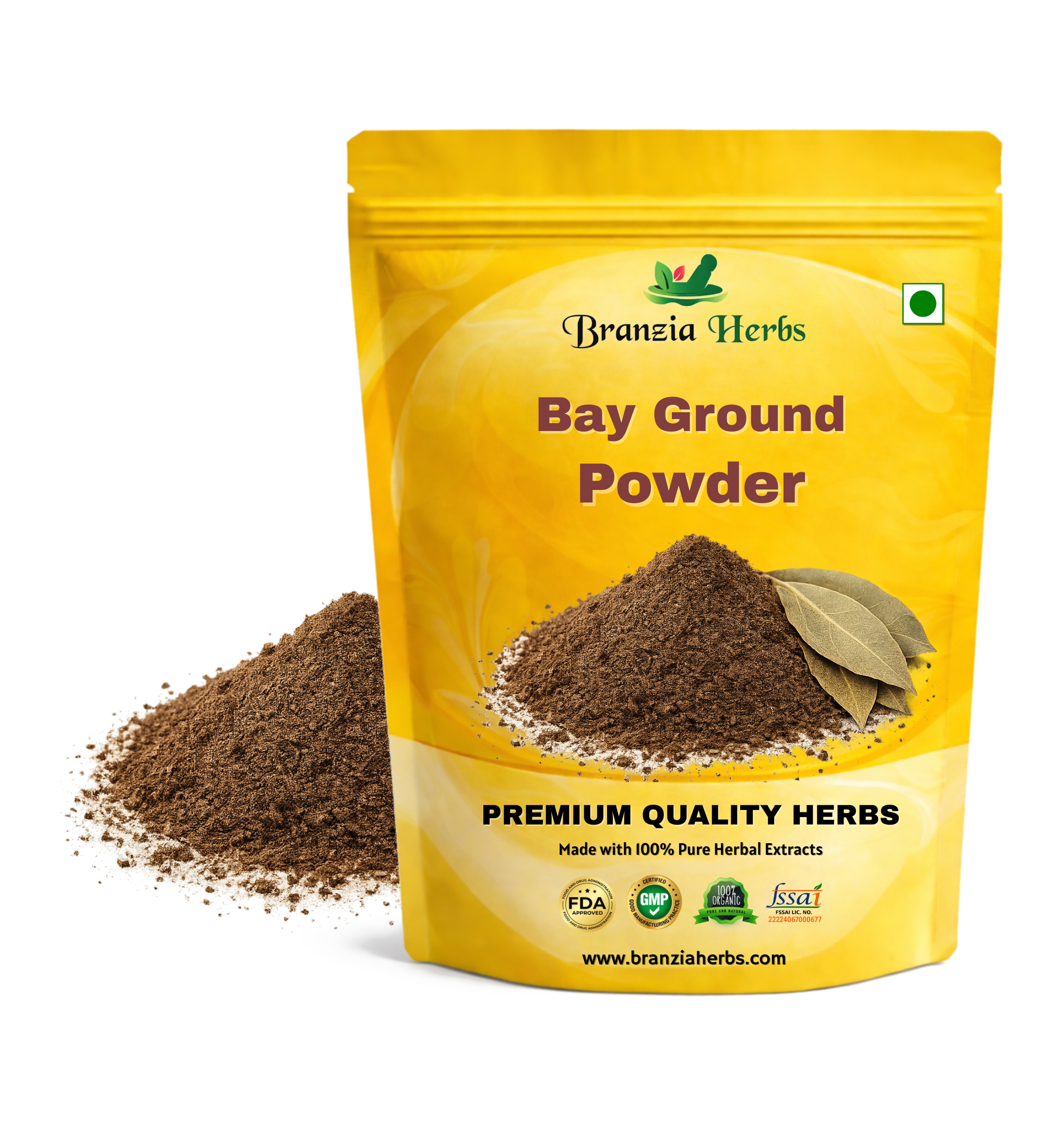 Bay Ground Powder Wholesale - Branzia Herbs