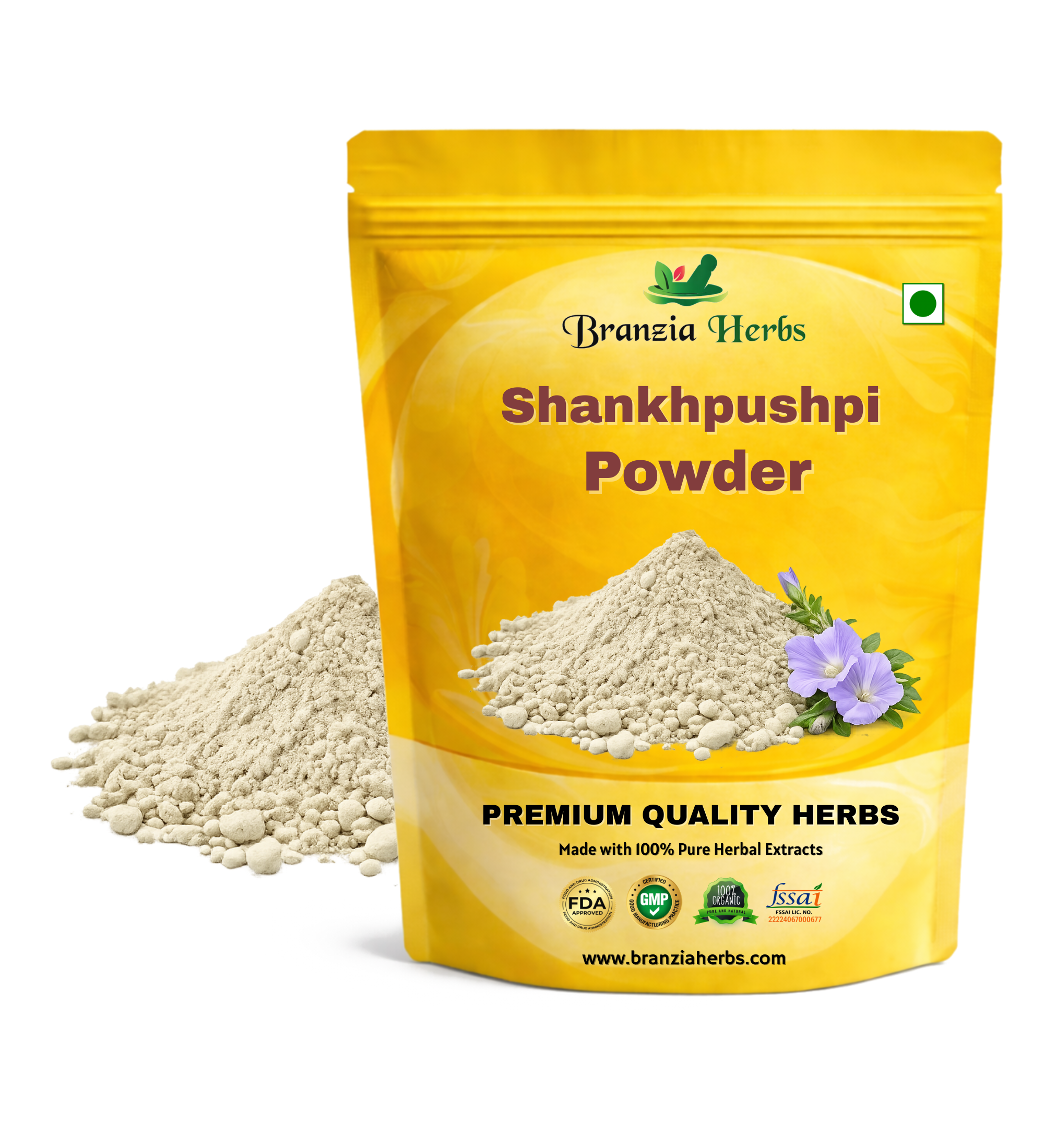 Shankhpushpi Powder - Branzia Herbs