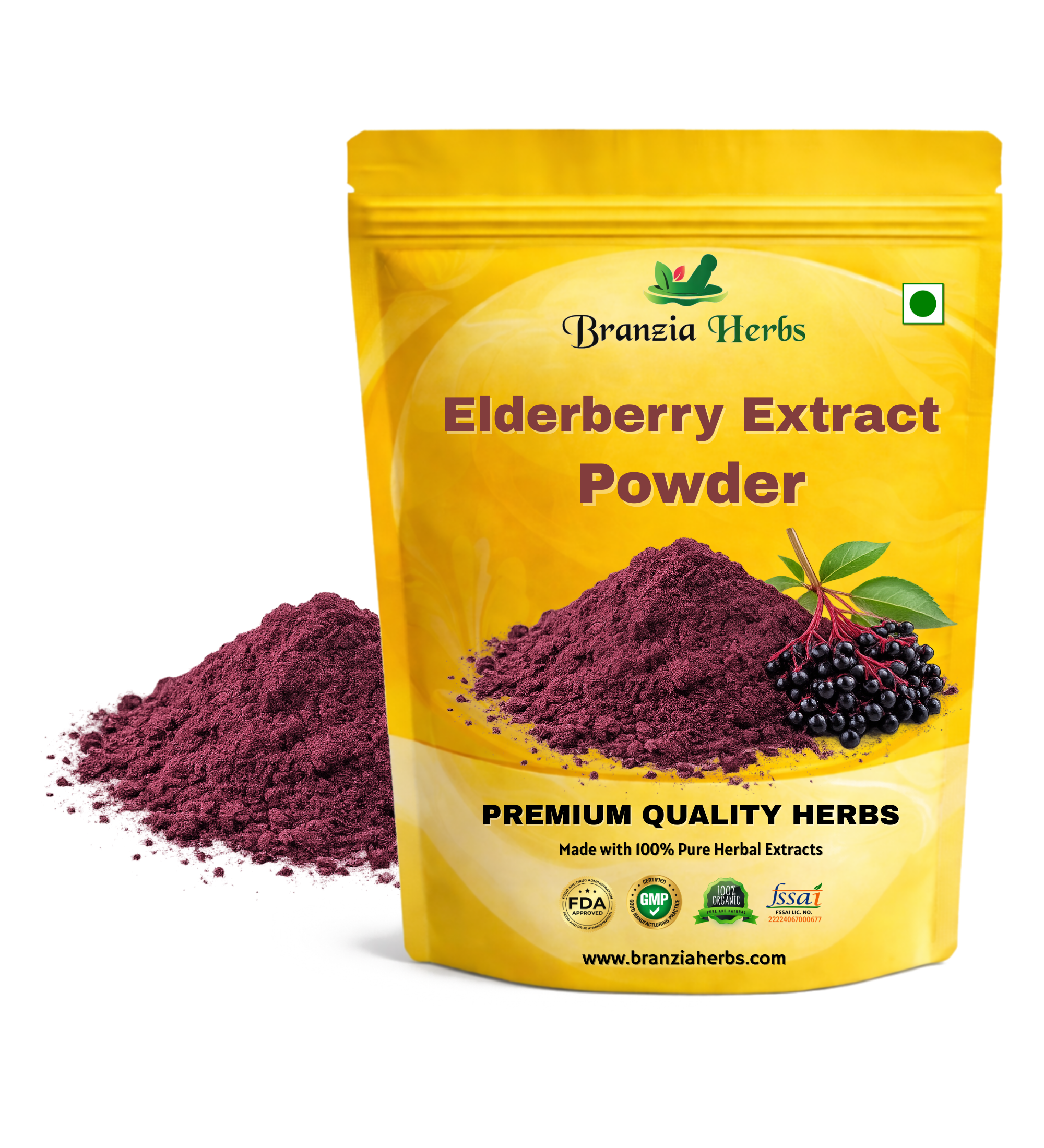 Elderberry Extract Powder - Branzia Herbs