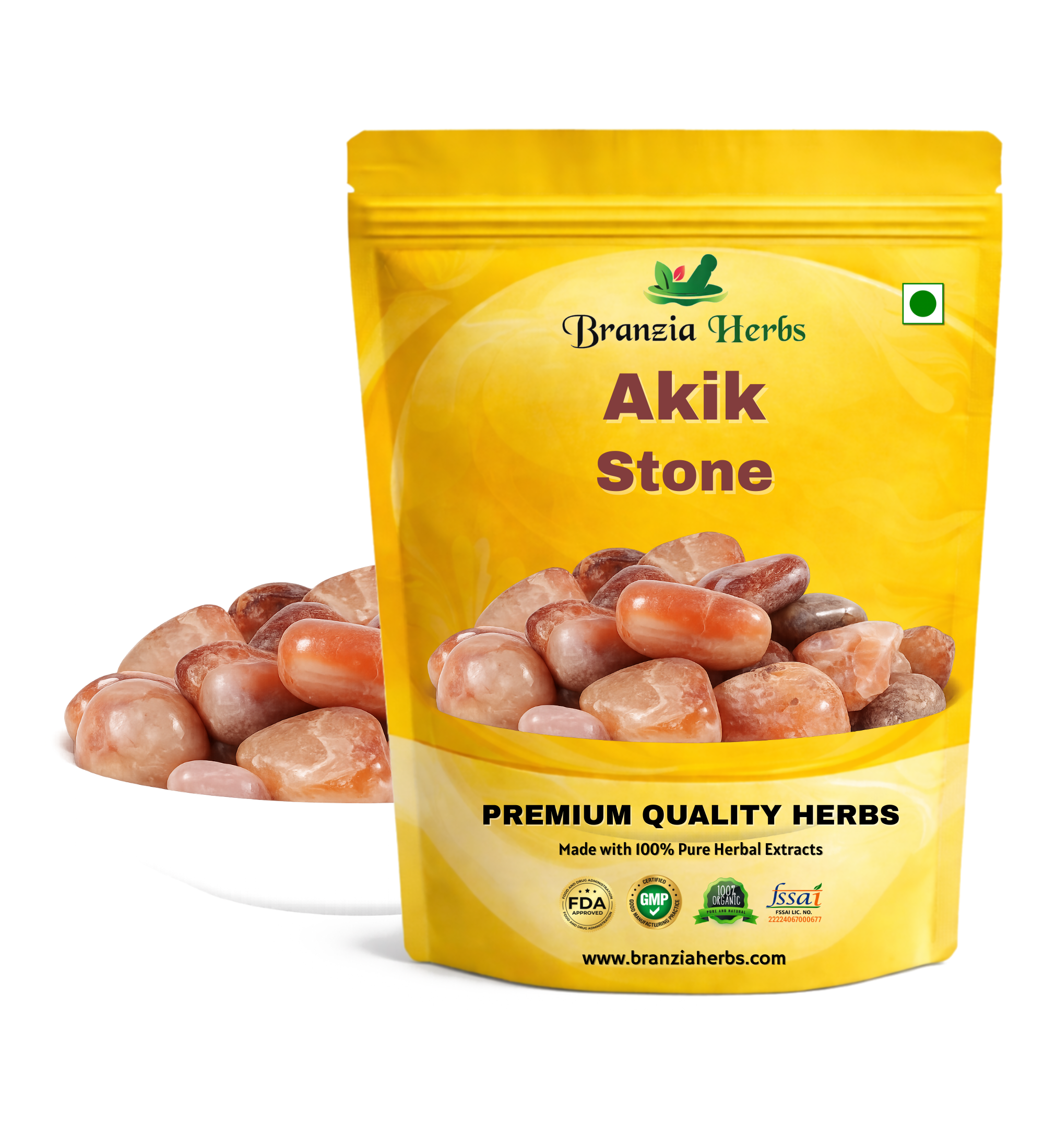 Akik Stone - Akik Pathar - Akeek - Aqiq - Agate - Achates Branzia Herbs