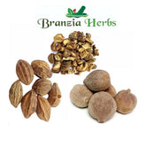 "Triphla Churna Powder Harad 100 Gm, Baheda 200 Gm, Amla 300 Gm Whole 600 Gm Combo Pack Herb " - Branzia Herbs