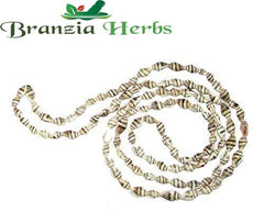 tulsi Jap Mala/Natural Tulsi Beads Mala (Size: 8mm, Length: 42 inches, Beads: 108+1) (Copy) - Branzia Herbs