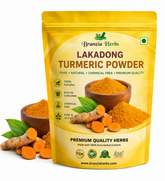 Lakadong Turmeric Powder | High Curcumin Organic Meghalaya Haldi | 100% Pure Natural Haldi Powder for Health & Cooking