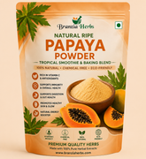 Natural Ripe Papaya Powder – Premium Tropical Fruit Powder for Smoothies, Baking, Desserts, Beverages & Healthy Food Blends