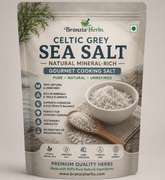 Celtic Grey Sea Salt – Natural Mineral-Rich Gourmet Cooking Salt for Seasoning, Baking, Brining & Everyday Culinary Use