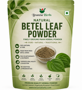 Natural Betel Leaf Powder | Finely Ground Paan Herbal Powder | Organic Leaf Powder