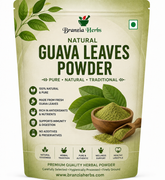 Natural Guava Leaves Powder | Dehydrated Guava Leaf Herbal Powder | Organic Leaf Powder