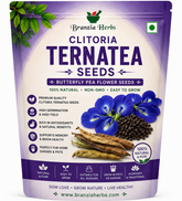 Clitoria Ternatea Seeds | Blue Butterfly Pea | Blue Aparajita Seeds | Flower Plant Seeds for Home Gardening