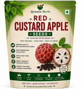 Red Custard Apple Seeds | Annona Reticulata | Jamaican Apple | Ox Heart | Wild Sweetsop Fruit Seeds for Gardening