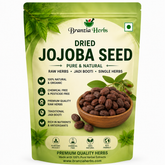 Dried Jojoba Seeds | Organic Jojoba Seed | Natural Ho-ho-ba Seeds | Premium Herbal Seeds