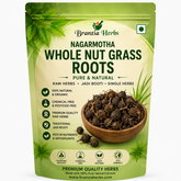Nagarmotha Whole Roots | Cyperus Rotundus | Mustaka | Nut Grass Roots | Premium Ayurvedic Herb