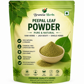 Peepal Leaf Powder | Ficus Religiosa Leaves Powder | Sacred Fig Leaf Powder | Natural Herbal Powder