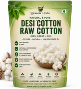Desi Cotton Rui | Raw Cotton Fiber | Pure Natural Cotton Wool | Premium Quality Cotton for Puja & Craft Use