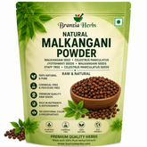 Malkangani Powder | Celastrus Paniculatus Seed Powder | Jyotishmati Herbal Powder | Staff Tree Seeds