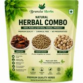 Inderjau, Kadwa Badam, Sky Fruit, Paneer Dodi Phool, Inderjau Kadwa, Bitter Almond 300 Gm Combo Pack 100 Gm Each