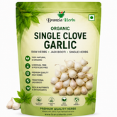 Single Clove Garlic | Solo Garlic | Pearl Garlic | Premium Organic Garlic Bulbs