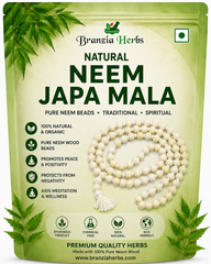 Neem Japa Mala/Chanting 8MM Beads Astrology, 108+1 Beads
