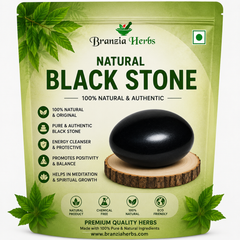 Natural Black Stone Shaligram Shila for Pooja for Divine Blessings