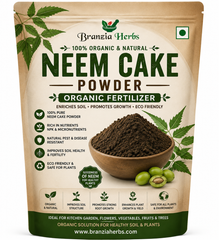 Neem Cake Powder Organic Fertilizer and Pest Repellent for Plants