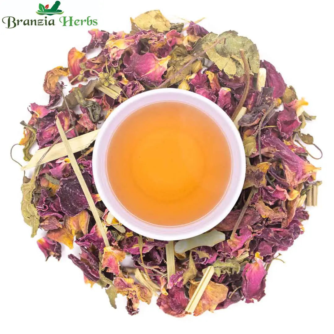 "Rose Ashwagandha Green Tea – Immunity Boost with Flavour " - Branzia Herbs