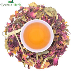 "Rose Ashwagandha Green Tea – Immunity Boost with Flavour " - Branzia Herbs