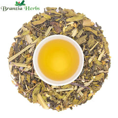 "Tulsi Green Tea with Ginger and Lemongrass – Detox Tea for Healthy Heart " - Branzia Herbs