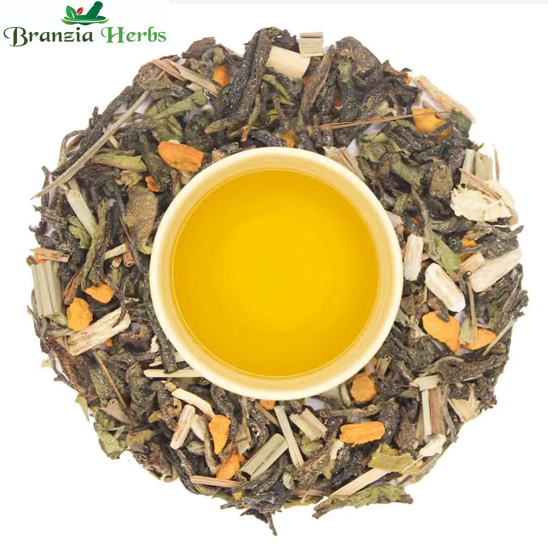 "Turmeric Ashwagandha Herbal Tea – Anti Inflammatory Tea " - Branzia Herbs
