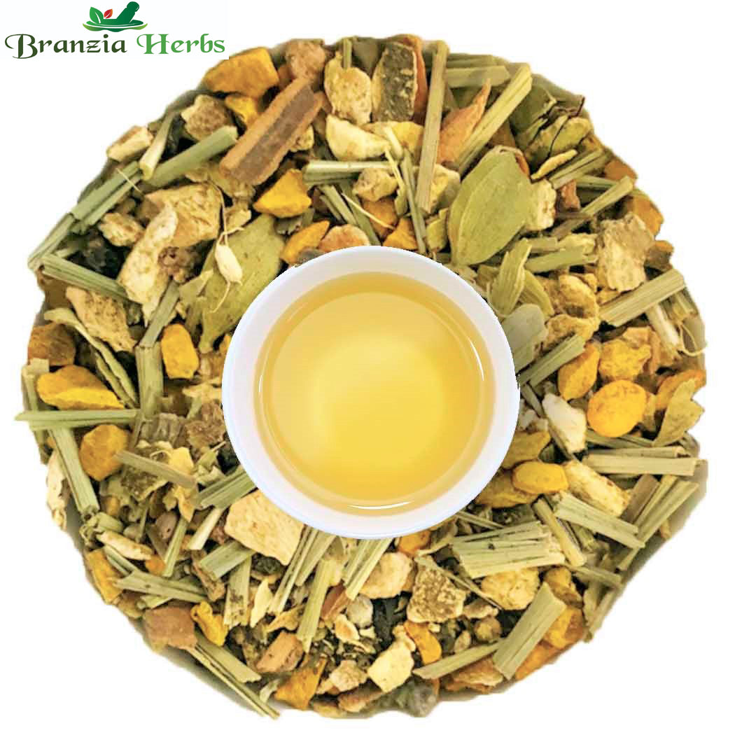 "Turmeric Spiced Herbal Tea " - Branzia Herbs