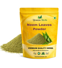 "Neem Powder - Neem Leaves powder - Azadirachta Indica - Neem patti powder " - Branzia Herbs