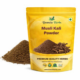 Musli Kali Powder - Curculigo Orchiodes - Black Musli - Branzia Herbs