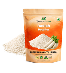 "Radish Powder - Mooli Shaar - Mooli Kshar - Raphanus sativus " - Branzia Herbs