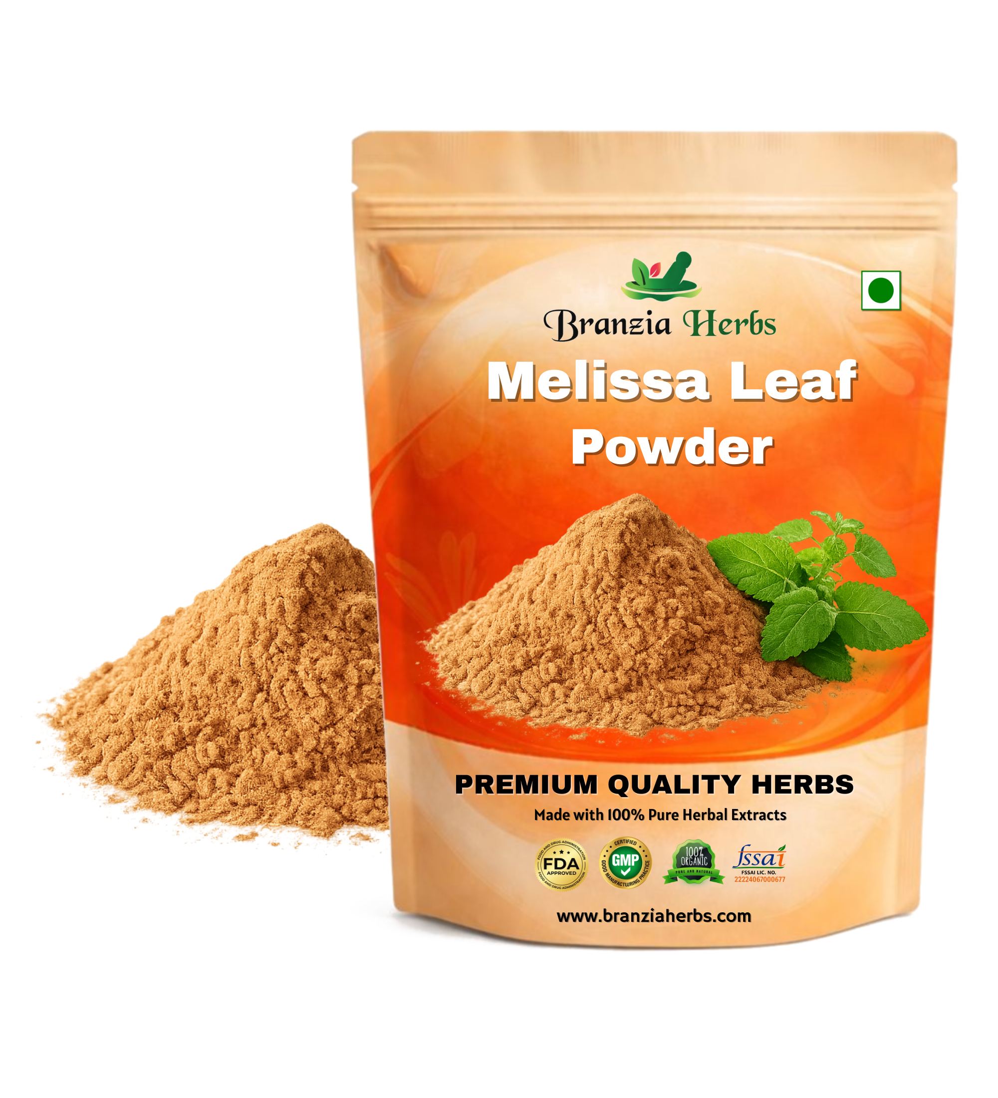 Melissa Leaf Extract Powder - Branzia Herbs