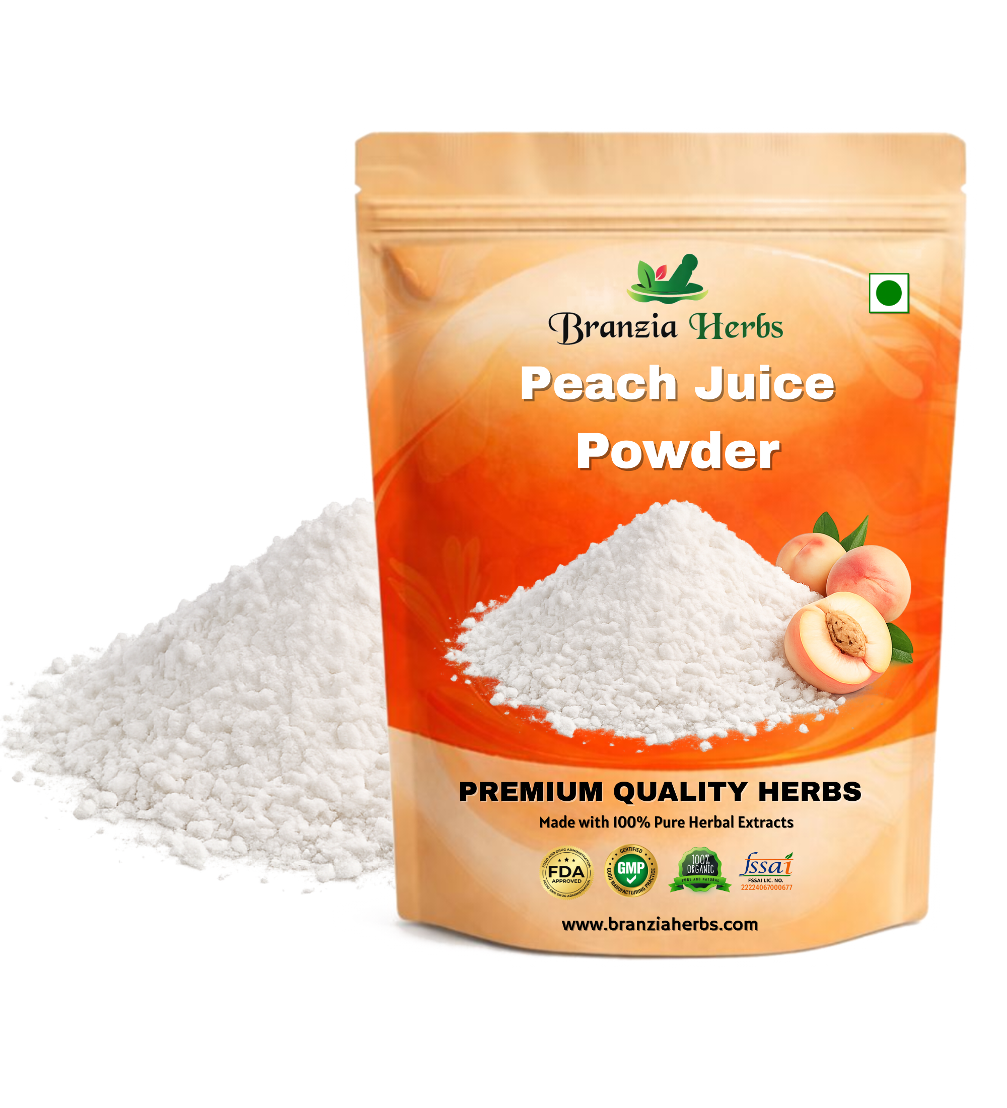 Peach Juice Powder - Branzia Herbs